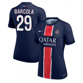 Paris Saint-Germain Bradley Barcola #29 Hjemme skjorte til dame 2024-25 Kortermet